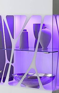 Vitrinenverglasung mit Klarglas