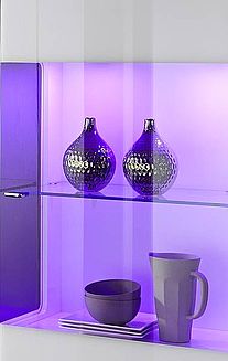 Vitrinenverglasung mit Genetics